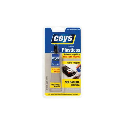 Adhesivo especial plásticos rígidos Ceys 30mL