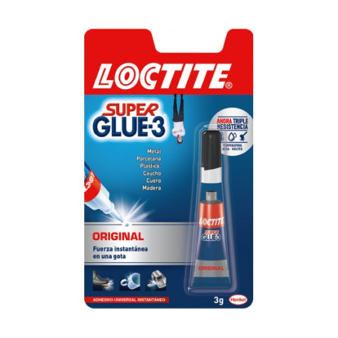 Pegamento loctite 3gr (super glue 3)