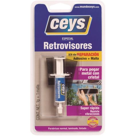 Adhesivo Especial Para Retrovisores Ceys Jeringa