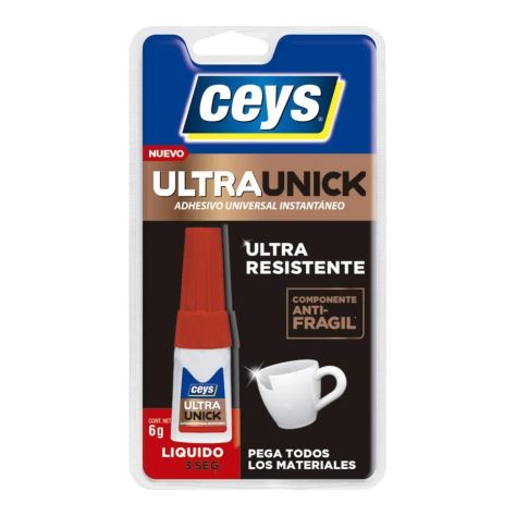 Adhesivo  universal instantáneo ultraunick  6gr