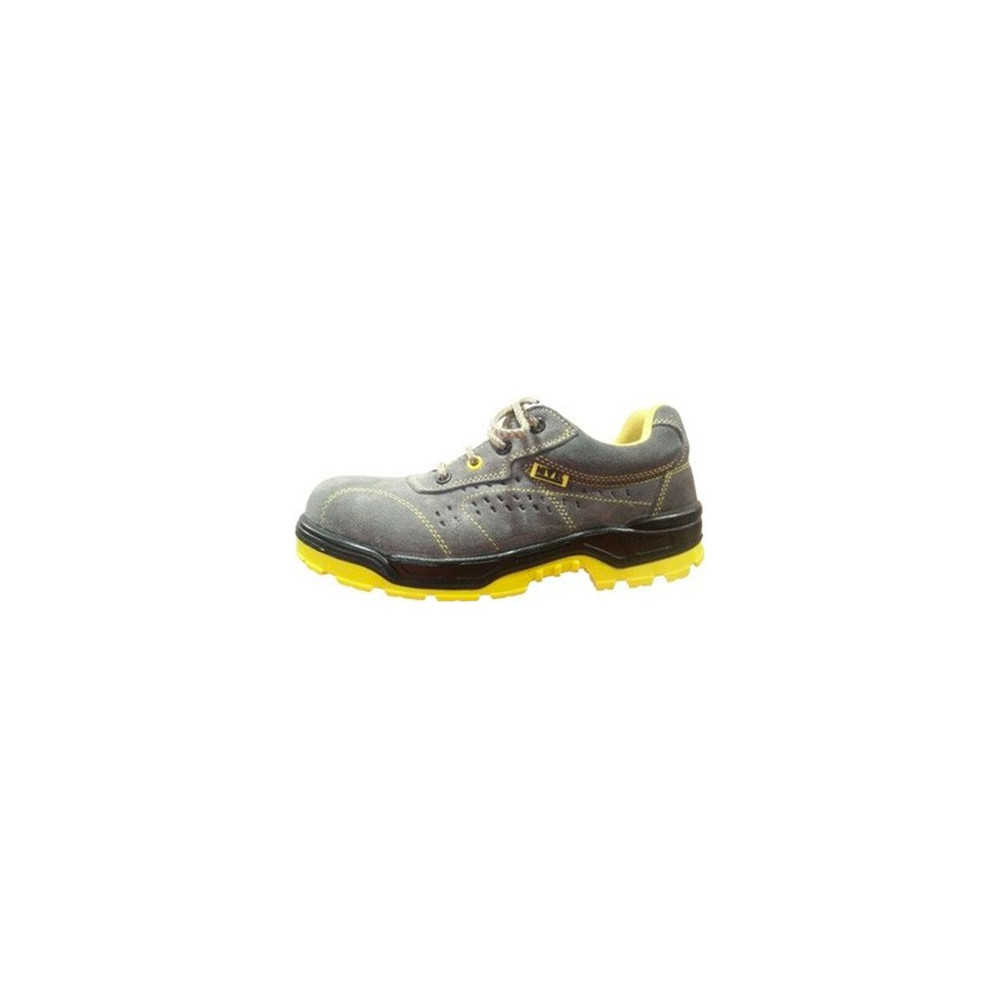 Zapato de seguridad Nilo S1P N43 serraje gris